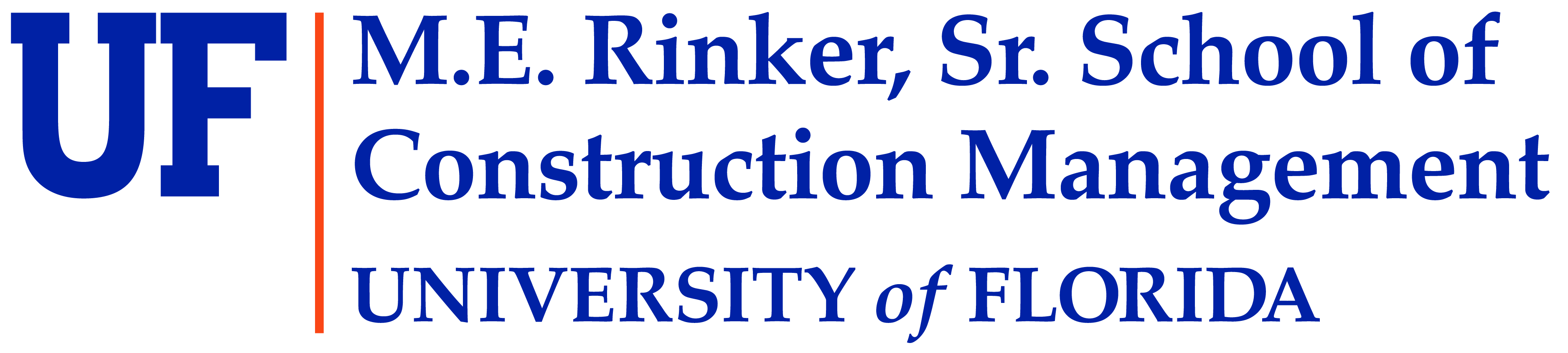 M.E. Rinker, Sr. School of Construction Management, University of Florida